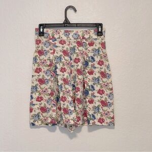 Sitting Pretty of California Floral vintage Shorts M highwaist flowy feminine